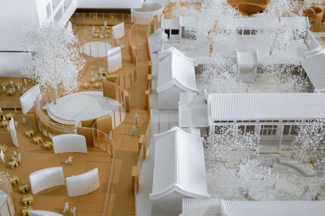 BIM建筑|MAD为北京四合院设计漂浮屋顶幼儿园,孩子们可以“上房揭瓦”啦 BIM建筑|MAD为北京四合院设计漂浮屋顶幼儿园,孩子们可以“上房揭瓦”啦