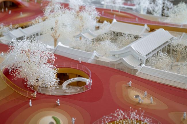 BIM建筑|MAD为北京四合院设计漂浮屋顶幼儿园,孩子们可以“上房揭瓦”啦 BIM建筑|MAD为北京四合院设计漂浮屋顶幼儿园,孩子们可以“上房揭瓦”啦