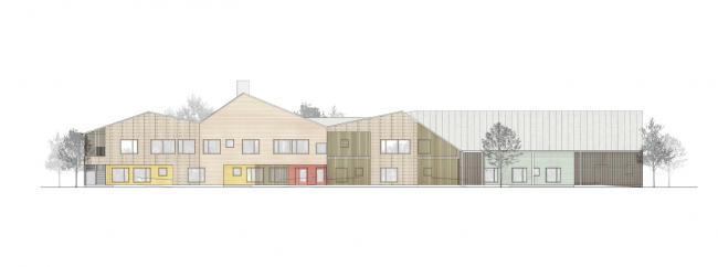 BIM建筑|空间机动的芬兰“谷仓”幼儿园 BIM建筑|空间机动的芬兰“谷仓”幼儿园