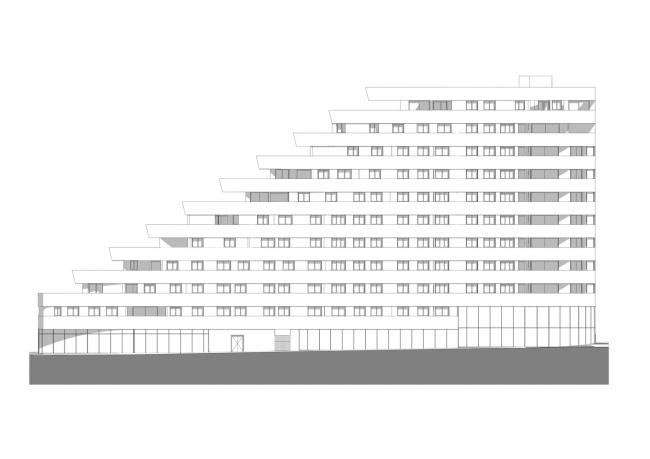 BIM建筑|自由曲线修建的白色雕塑:湖畔天台公寓 BIM建筑|自由曲线修建的白色雕塑:湖畔天台公寓