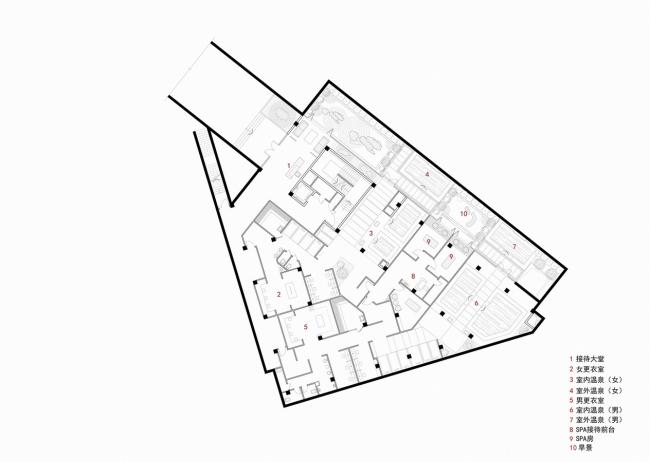 BIM建筑|仁恒南京凤凰山居温泉会所 / 上海中房建筑设计 BIM建筑|仁恒南京凤凰山居温泉会所 / 上海中房建筑设计