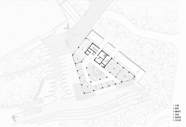 BIM建筑|仁恒南京凤凰山居温泉会所 / 上海中房建筑设计 BIM建筑|仁恒南京凤凰山居温泉会所 / 上海中房建筑设计