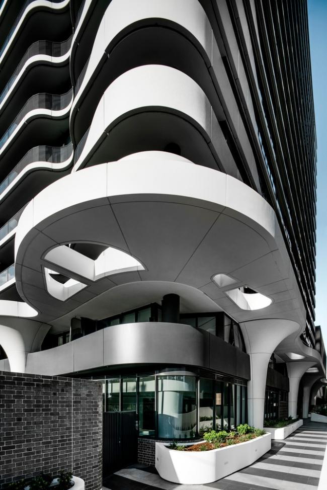 BIM建筑|圆润而不掉骨感的“王后之领”公寓楼 BIM建筑|圆润而不掉骨感的“王后之领”公寓楼