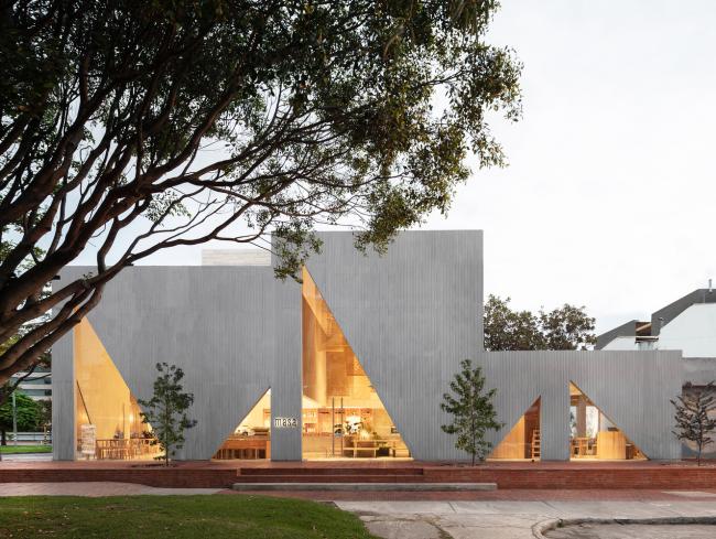 BIM建筑|三角的克意与方形鸿沟搭构而成的高等时尚感:哥伦比亚Masa餐厅 BIM建筑|三角的克意与方形鸿沟搭构而成的高等时尚感:哥伦比亚Masa餐厅