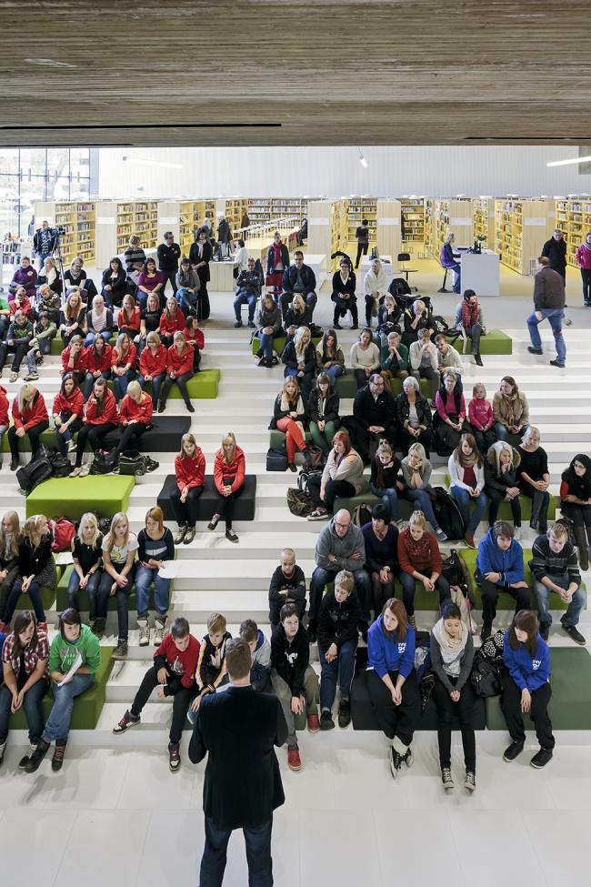 BIM建筑|拥有坦荡自由、简约爽利全景视野的芬兰藏书楼 BIM建筑|拥有坦荡自由、简约爽利全景视野的芬兰藏书楼