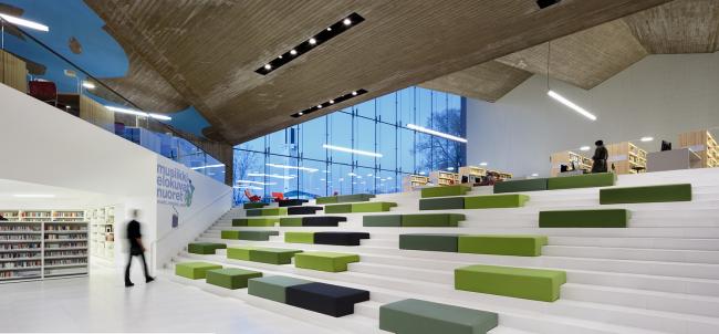 BIM建筑|拥有坦荡自由、简约爽利全景视野的芬兰藏书楼 BIM建筑|拥有坦荡自由、简约爽利全景视野的芬兰藏书楼