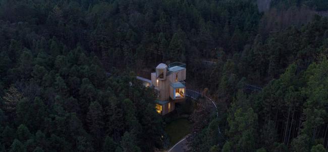 BIM建筑|天然渗入,享受奇特的***体验——齐云山树屋/本戈工作室 BIM建筑|天然渗入,享受奇特的***体验——齐云山树屋/本戈工作室
