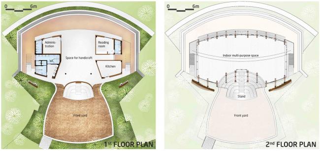 BIM建筑|建仁社区室第 / 1+1>2 BIM建筑|建仁社区室第 / 1+1>2