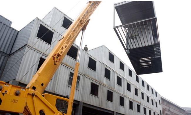 装配式|铜陵搭建首栋集装箱装配式建筑 装配式|铜陵搭建首栋集装箱装配式建筑