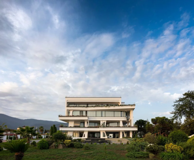 BIM建筑|重现树木天然形态与情况动感的伊朗迪达尔别墅 BIM建筑|重现树木天然形态与情况动感的伊朗迪达尔别墅