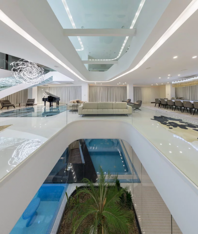 BIM建筑|重现树木天然形态与情况动感的伊朗迪达尔别墅 BIM建筑|重现树木天然形态与情况动感的伊朗迪达尔别墅