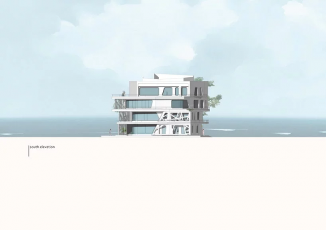 BIM建筑|重现树木天然形态与情况动感的伊朗迪达尔别墅 BIM建筑|重现树木天然形态与情况动感的伊朗迪达尔别墅