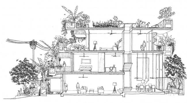 BIM建筑|马来西亚植物盒室第 / Formzero BIM建筑|马来西亚植物盒室第 / Formzero