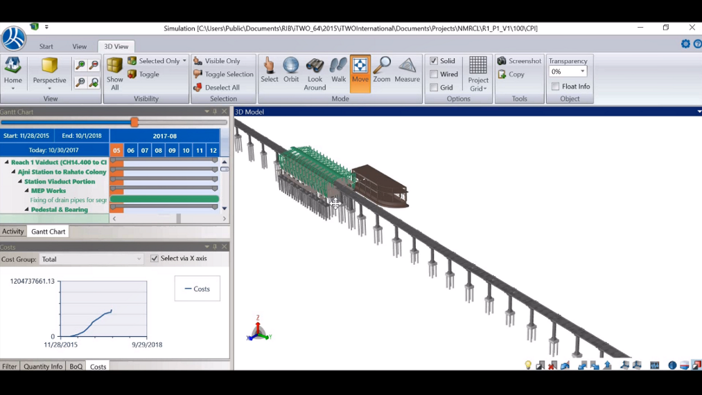 踏上数字化之旅，体验印度那格浦尔地铁项目的建造过程 BIM视界 第6张