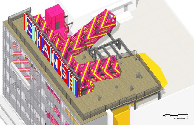 BIM建筑|光州万花筒不雅景台 BIM建筑|光州万花筒不雅景台