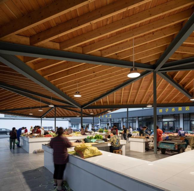 BIM建筑|侠父村农贸市场 / 本构建筑事务所 BIM建筑|侠父村农贸市场 / 本构建筑事务所