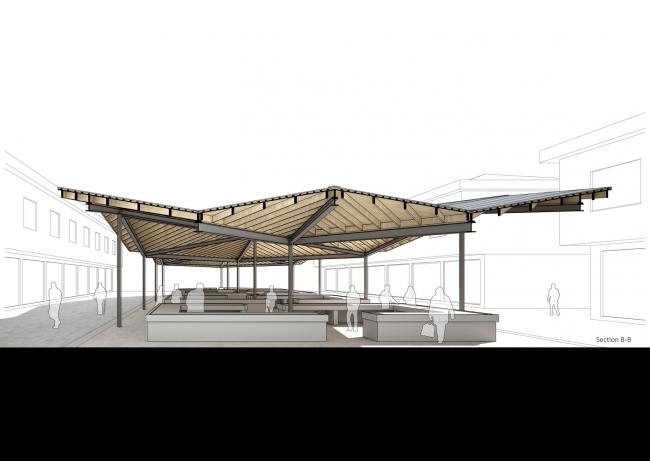 BIM建筑|侠父村农贸市场 / 本构建筑事务所 BIM建筑|侠父村农贸市场 / 本构建筑事务所