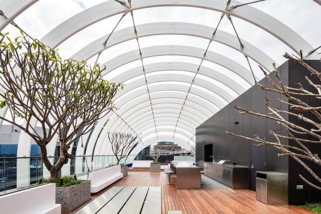 BIM建筑|弧形高层公寓 / 高田浩一建筑事务所 BIM建筑|弧形高层公寓 / 高田浩一建筑事务所