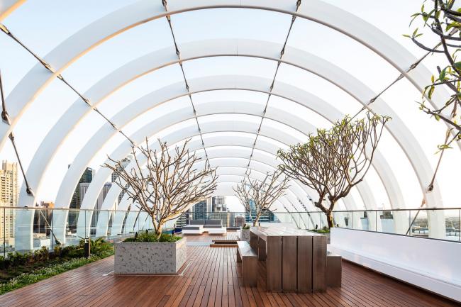 BIM建筑|弧形高层公寓 / 高田浩一建筑事务所 BIM建筑|弧形高层公寓 / 高田浩一建筑事务所