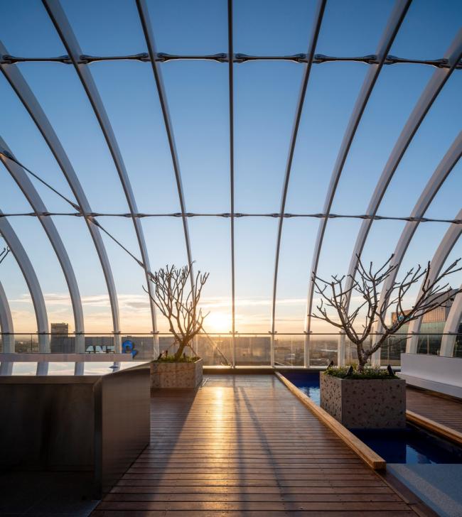 BIM建筑|弧形高层公寓 / 高田浩一建筑事务所 BIM建筑|弧形高层公寓 / 高田浩一建筑事务所