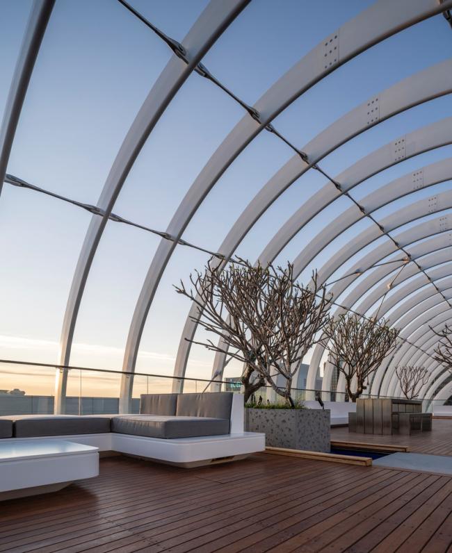 BIM建筑|弧形高层公寓 / 高田浩一建筑事务所 BIM建筑|弧形高层公寓 / 高田浩一建筑事务所