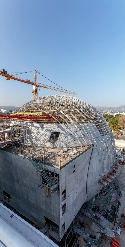 BIM建筑|伦佐·皮亚诺洛杉矶片子学院博物馆接近落成 BIM建筑|伦佐·皮亚诺洛杉矶片子学院博物馆接近落成