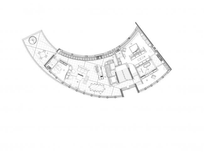 BIM建筑|仿佛一块远眺年夜海的侏罗纪珊瑚石:潮汐弧线室第 BIM建筑|仿佛一块远眺年夜海的侏罗纪珊瑚石:潮汐弧线室第
