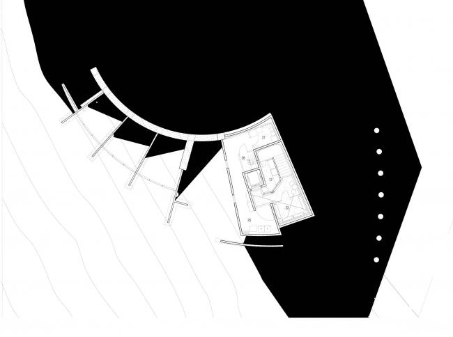 BIM建筑|仿佛一块远眺年夜海的侏罗纪珊瑚石:潮汐弧线室第 BIM建筑|仿佛一块远眺年夜海的侏罗纪珊瑚石:潮汐弧线室第