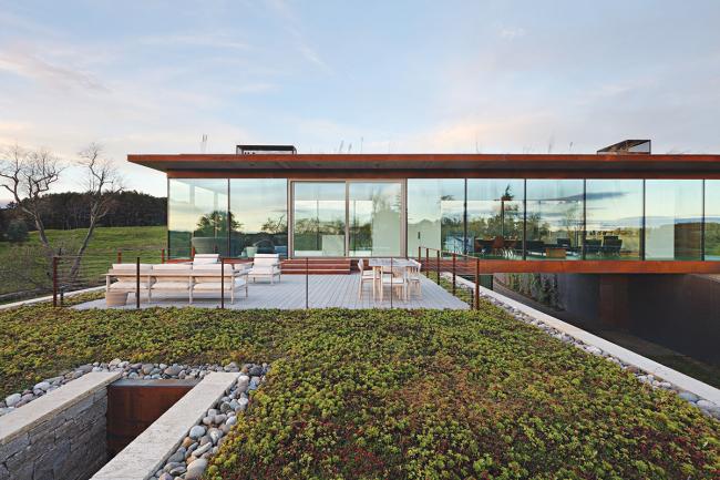 BIM建筑|绵延草色间的玻璃盒子与石头盒子 BIM建筑|绵延草色间的玻璃盒子与石头盒子