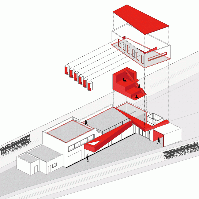 BIM建筑|一场汽车喜好者的社交试验,The Pit House汽车俱乐部 / 上建下筑工作室 BIM建筑|一场汽车喜好者的社交试验,The Pit House汽车俱乐部 / 上建下筑工作室
