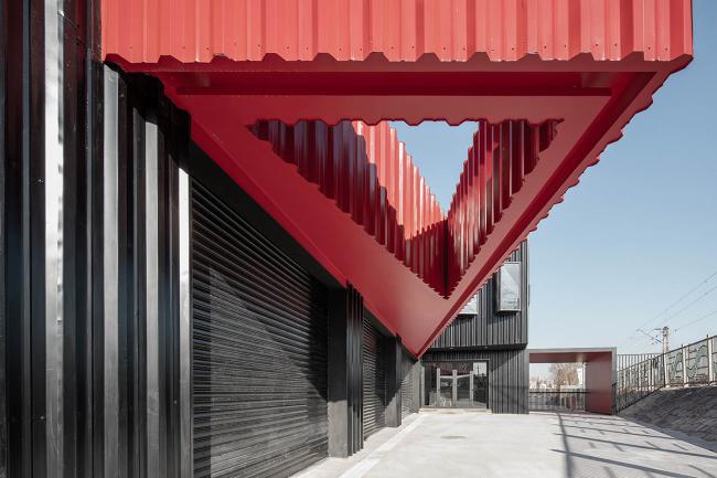 BIM建筑|一场汽车喜好者的社交试验,The Pit House汽车俱乐部 / 上建下筑工作室 BIM建筑|一场汽车喜好者的社交试验,The Pit House汽车俱乐部 / 上建下筑工作室