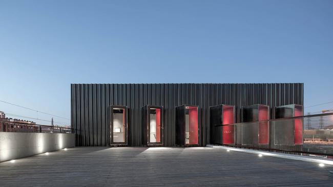 BIM建筑|一场汽车喜好者的社交试验,The Pit House汽车俱乐部 / 上建下筑工作室 BIM建筑|一场汽车喜好者的社交试验,The Pit House汽车俱乐部 / 上建下筑工作室