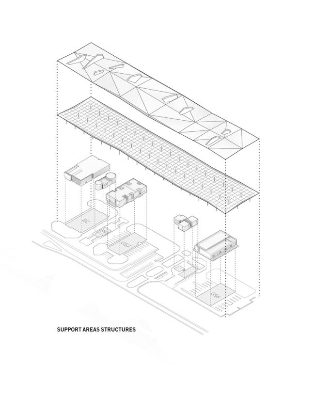 BIM建筑|苍莽戈壁中的一片白色蘑菇岩:以色列蒂姆纳国际机场 BIM建筑|苍莽戈壁中的一片白色蘑菇岩:以色列蒂姆纳国际机场