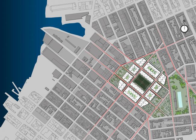 BIM建筑|城市社区内的屋顶球场 / 李樾祺 BIM建筑|城市社区内的屋顶球场 / 李樾祺