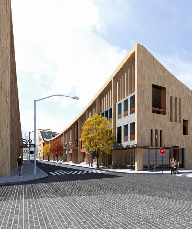 BIM建筑|城市社区内的屋顶球场 / 李樾祺 BIM建筑|城市社区内的屋顶球场 / 李樾祺