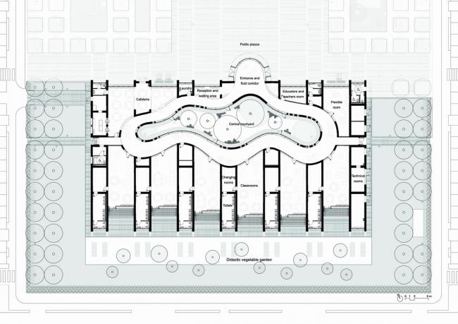 BIM建筑|纯白朴实的平行乐土:意年夜利Terra Madre幼儿园 BIM建筑|纯白朴实的平行乐土:意年夜利Terra Madre幼儿园