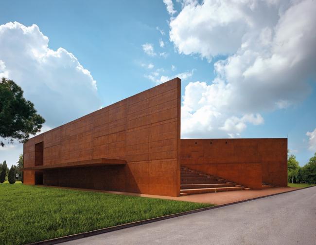 BIM建筑|一本散落墙角,页面泛黄的书:科尔诺公共藏书楼和会堂 BIM建筑|一本散落墙角,页面泛黄的书:科尔诺公共藏书楼和会堂