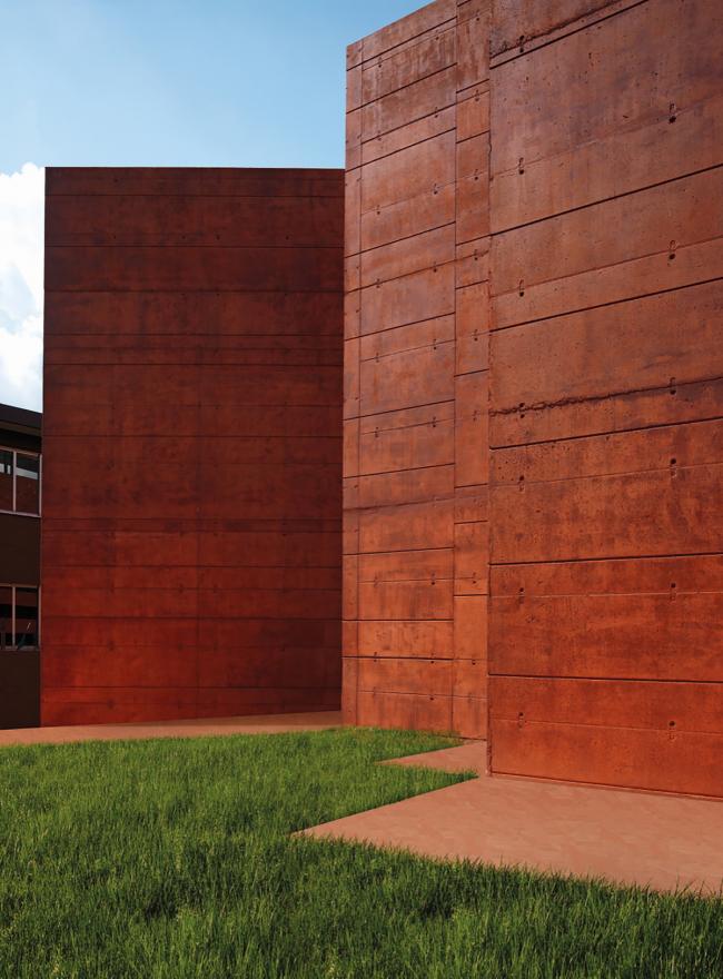 BIM建筑|一本散落墙角,页面泛黄的书:科尔诺公共藏书楼和会堂 BIM建筑|一本散落墙角,页面泛黄的书:科尔诺公共藏书楼和会堂