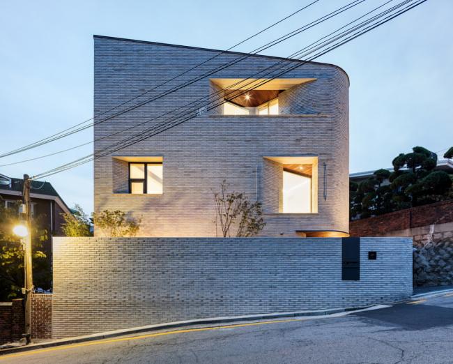 BIM建筑|都会隐宅的几何韵律:首尔平昌洞 BIM建筑|都会隐宅的几何韵律:首尔平昌洞