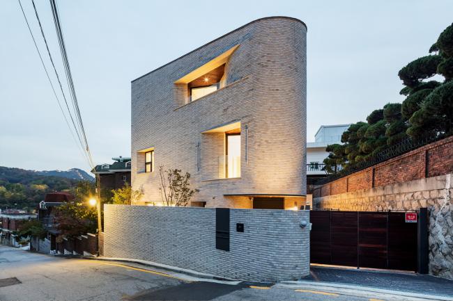 BIM建筑|都会隐宅的几何韵律:首尔平昌洞 BIM建筑|都会隐宅的几何韵律:首尔平昌洞