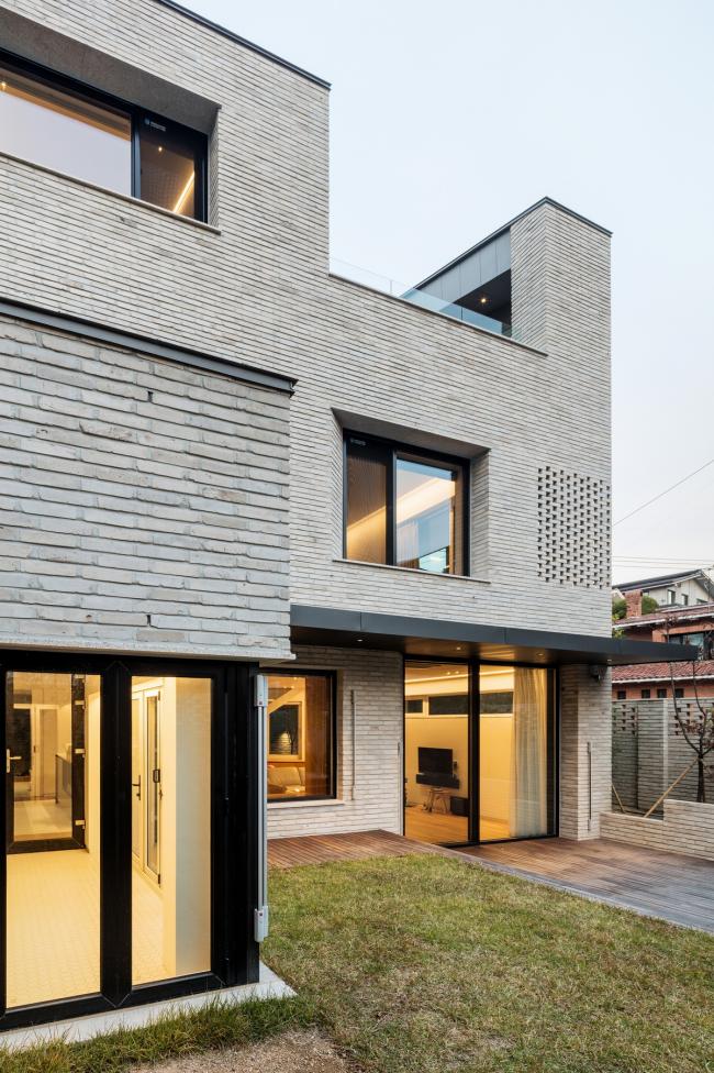 BIM建筑|都会隐宅的几何韵律:首尔平昌洞 BIM建筑|都会隐宅的几何韵律:首尔平昌洞