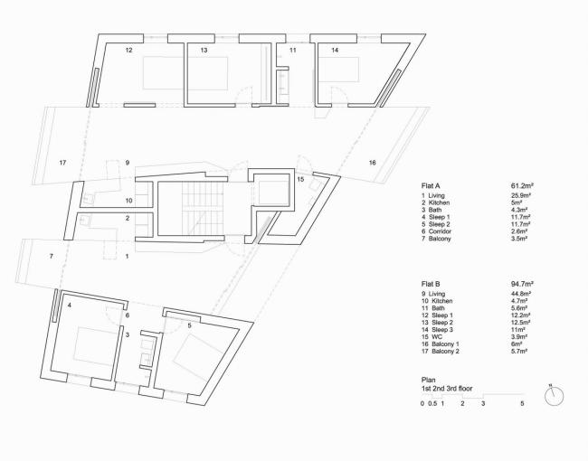 BIM建筑|粗犷的高等感,苏黎世经济实用公寓楼 / Gus Wüstemann BIM建筑|粗犷的高等感,苏黎世经济实用公寓楼 / Gus Wüstemann