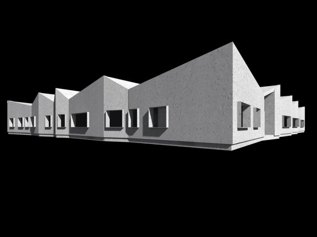 BIM建筑|仿佛散落地上随风起褶皱的方丝帕:El Cortijo之家 BIM建筑|仿佛散落地上随风起褶皱的方丝帕:El Cortijo之家