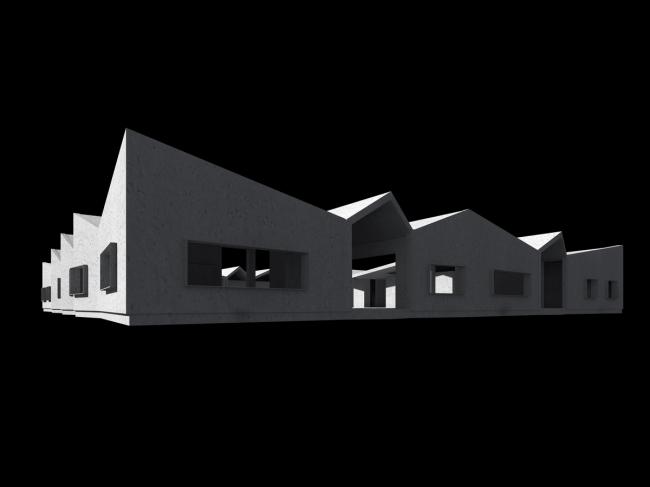 BIM建筑|仿佛散落地上随风起褶皱的方丝帕:El Cortijo之家 BIM建筑|仿佛散落地上随风起褶皱的方丝帕:El Cortijo之家