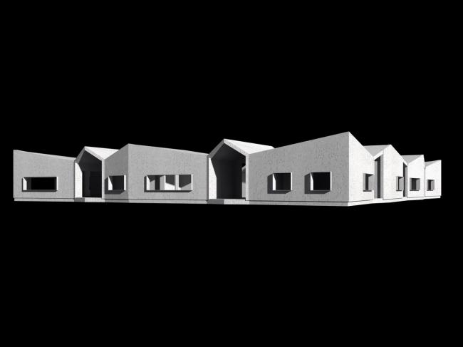 BIM建筑|仿佛散落地上随风起褶皱的方丝帕:El Cortijo之家 BIM建筑|仿佛散落地上随风起褶皱的方丝帕:El Cortijo之家