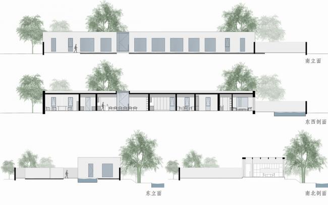 BIM建筑|河荫私院:北京11号院私家会所 / 鳞见设计 BIM建筑|河荫私院:北京11号院私家会所 / 鳞见设计