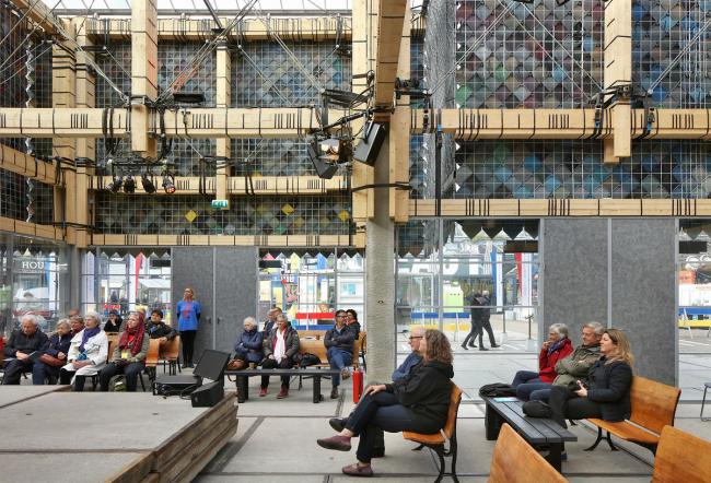 BIM建筑|从居平易近“借”建筑资料:埃因霍温公共展馆,荷兰 / bureau SLA + Overtreders W BIM建筑|从居平易近“借”建筑资料:埃因霍温公共展馆,荷兰 / bureau SLA + Overtreders W