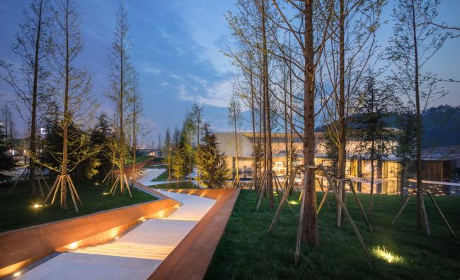 BIM建筑|濑溪河生态体育公园 / 上海天华园林景不雅有限公司 BIM建筑|濑溪河生态体育公园 / 上海天华园林景不雅有限公司