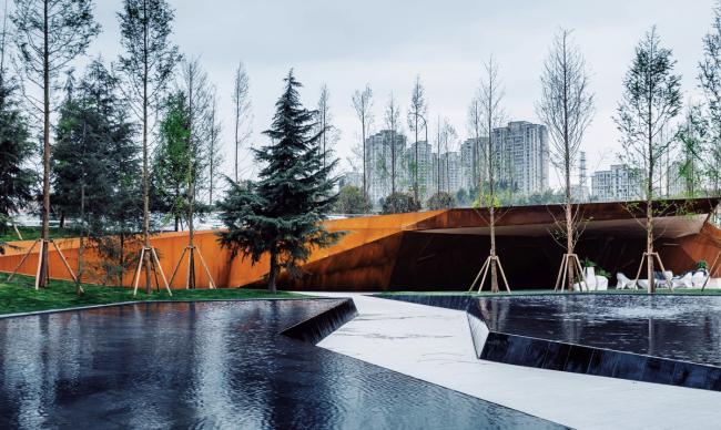 BIM建筑|濑溪河生态体育公园 / 上海天华园林景不雅有限公司 BIM建筑|濑溪河生态体育公园 / 上海天华园林景不雅有限公司