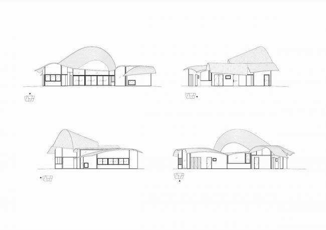 BIM建筑|富士山下,曲线的温顺与魅力:Toranoko 托儿所 / Takashige Yama***a Office BIM建筑|富士山下,曲线的温顺与魅力:Toranoko 托儿所 / Takashige Yama***a Office